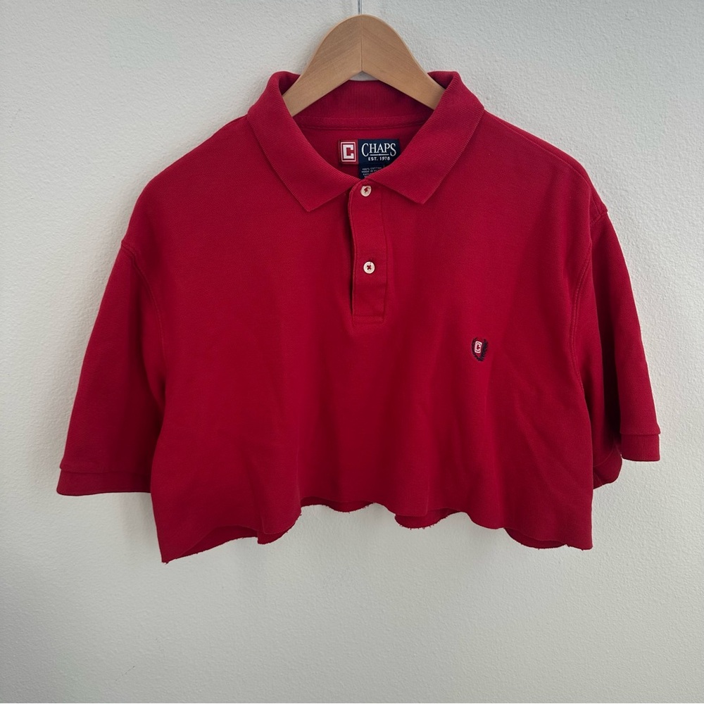 Chaps Ralph Lauren Cropped Polo